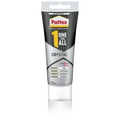 Pattex One For All Crystal víztiszta ragasztó | 80 ml